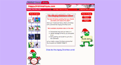 Desktop Screenshot of happychristmastoyou.com